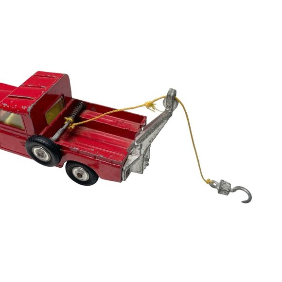 Vintage Corgi Toys Land Rover 109 WB Recovery Truck Original Red Diecast - Picture 10 of 13
